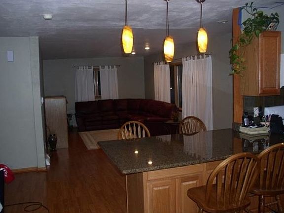 Large open floor plan