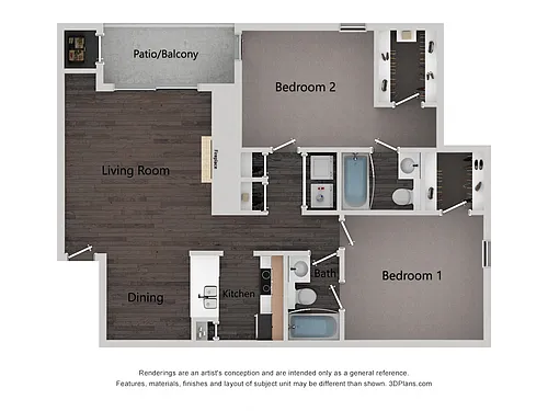 Floor plan B2