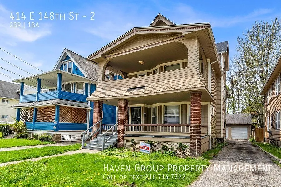 414 E 148th St | Unit 2, Cleveland, Ohio 44110 - Spacious 2-bed 1-bath multi-family home! — Photo 2