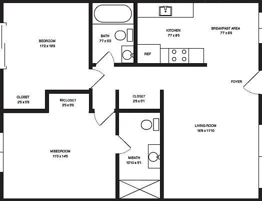 Two Bedroom/Two Bathroom Two Bedroom/Two Bathroom