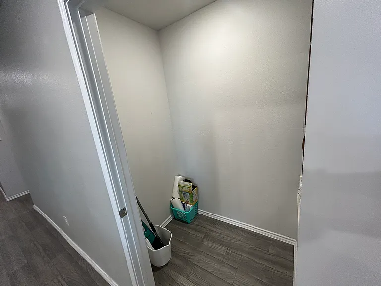 Kitchen storage closet