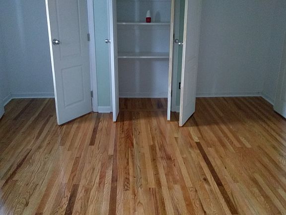 Refinished hardwood M/Bdrm