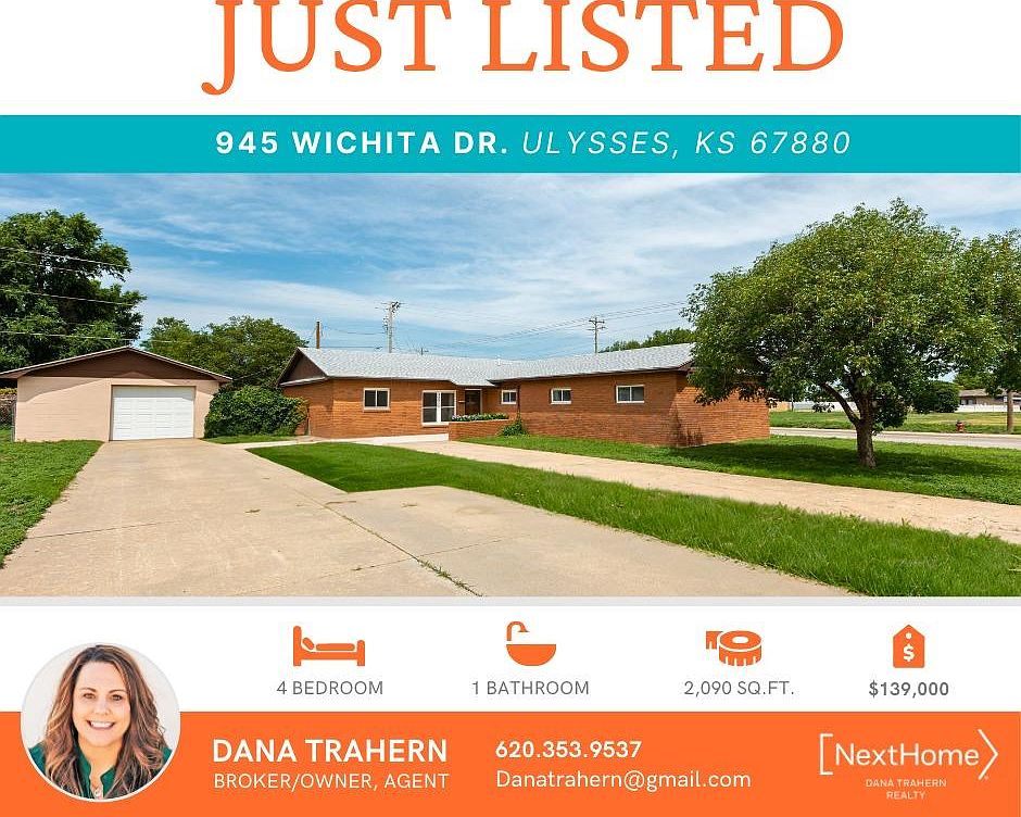 945 Wichita Dr, Ulysses, KS 67880 MLS 10980 Zillow