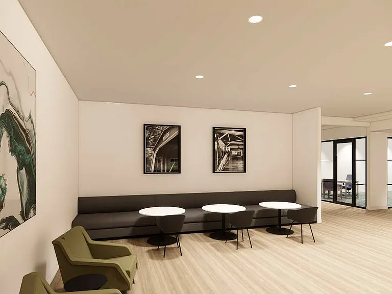 Seating Area in Resident Lounge