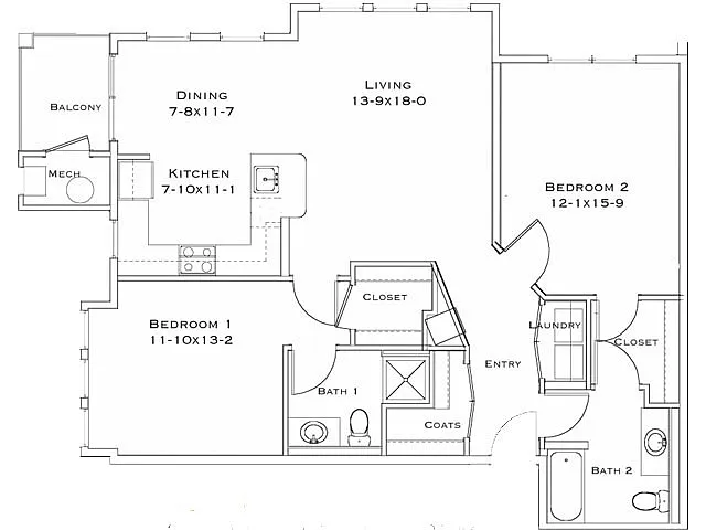 Floor plan Cedar