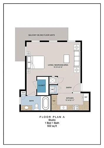 Floor plan A