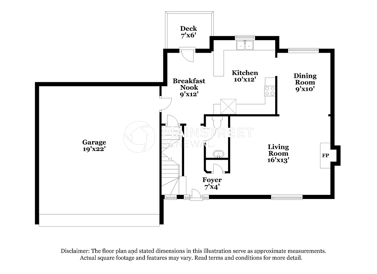 Floor Plan - 8156 Sterling Lakes Dr