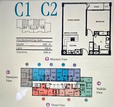 1 bed, 603 sqft, $3,250 — Photo 3