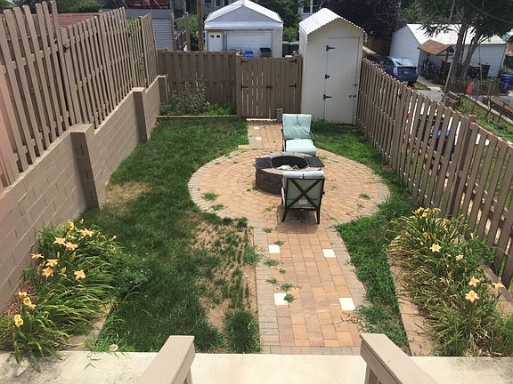 Backyard with Firepit
