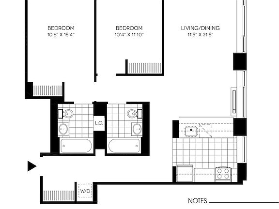 2nd image of 4310 Crescent St APT 510
