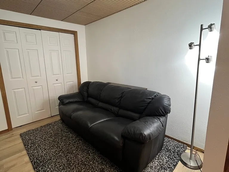 Den/office with extra closet space