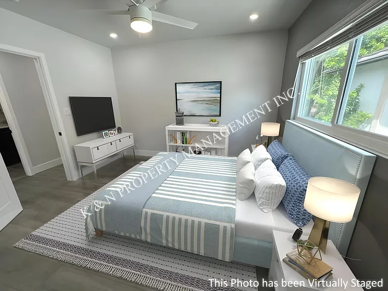 Large Bedroom #2 with ts own walk-in closet