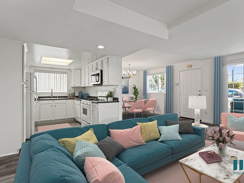 Open-Concept Kitchen, Dining, and Living Room Space