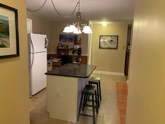 View from doorway
