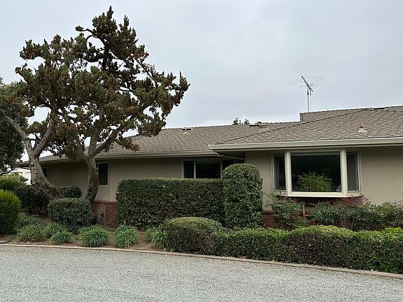 Front of house and landscaping