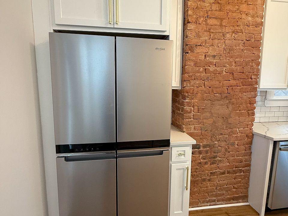 Double doors stainless steel refrigerator
