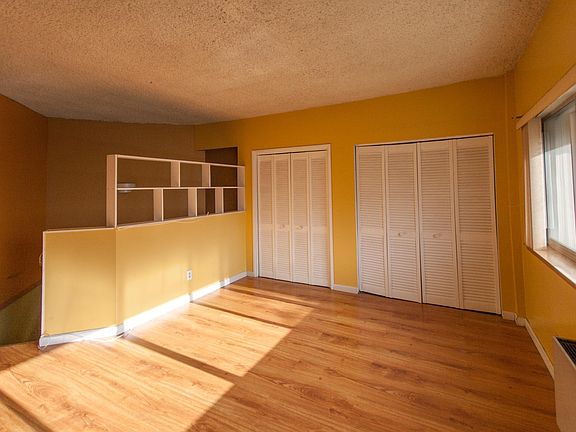Bedroom with generous closets