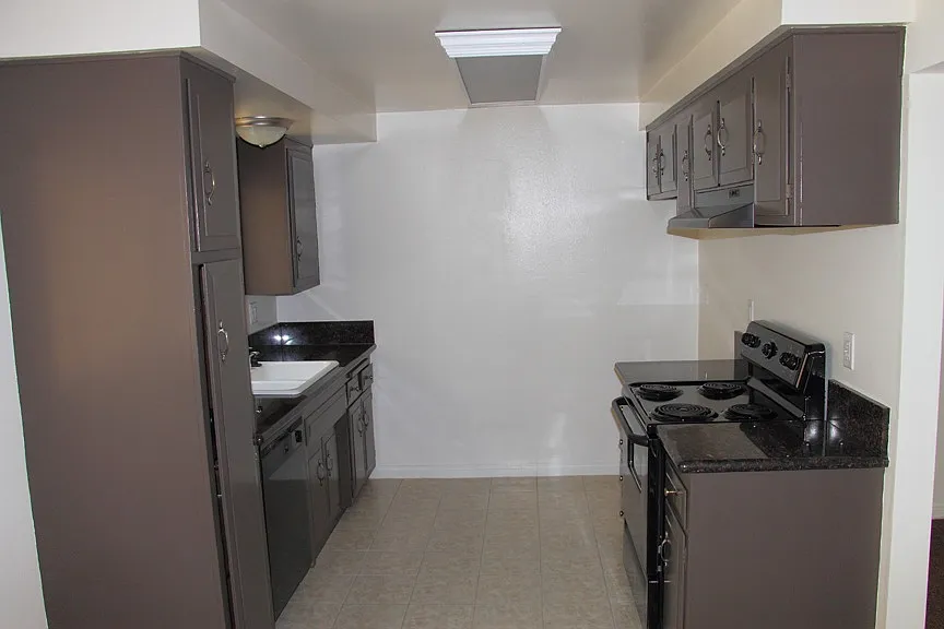 Partial view of beautiful Granite Kitchen