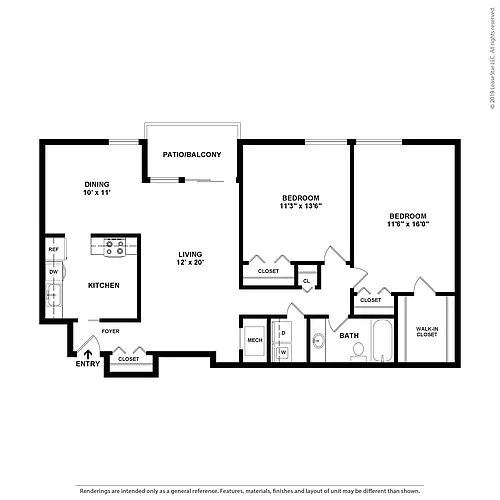 Floor plan B1