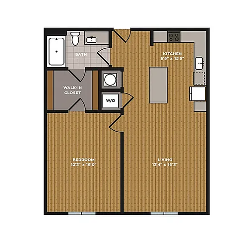 Floor plan 1C-1