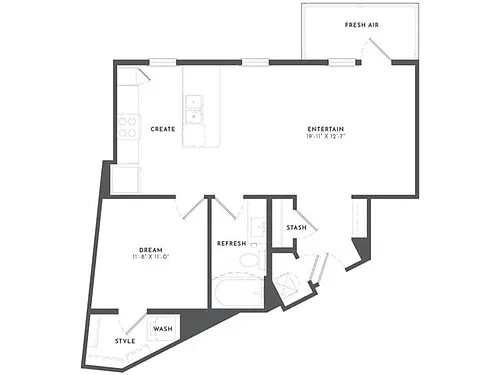 Floor plan S1