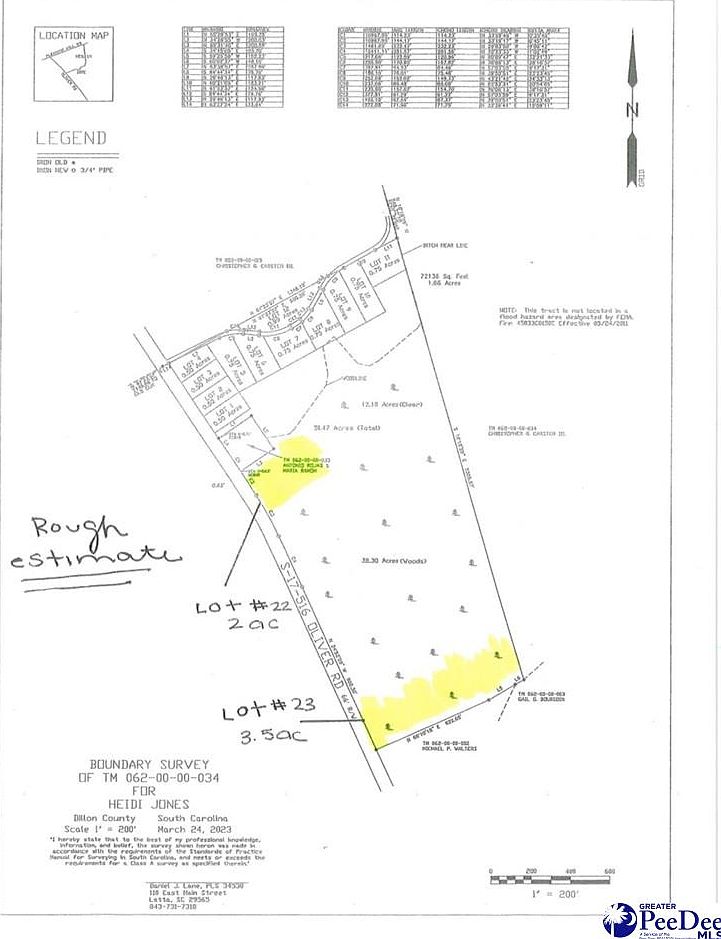 LOT 22 Oliver Rd, Hamer, SC 29547 Zillow