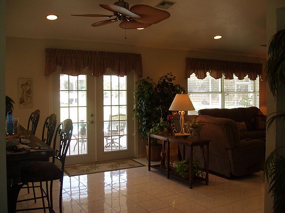 french doors leading to pool