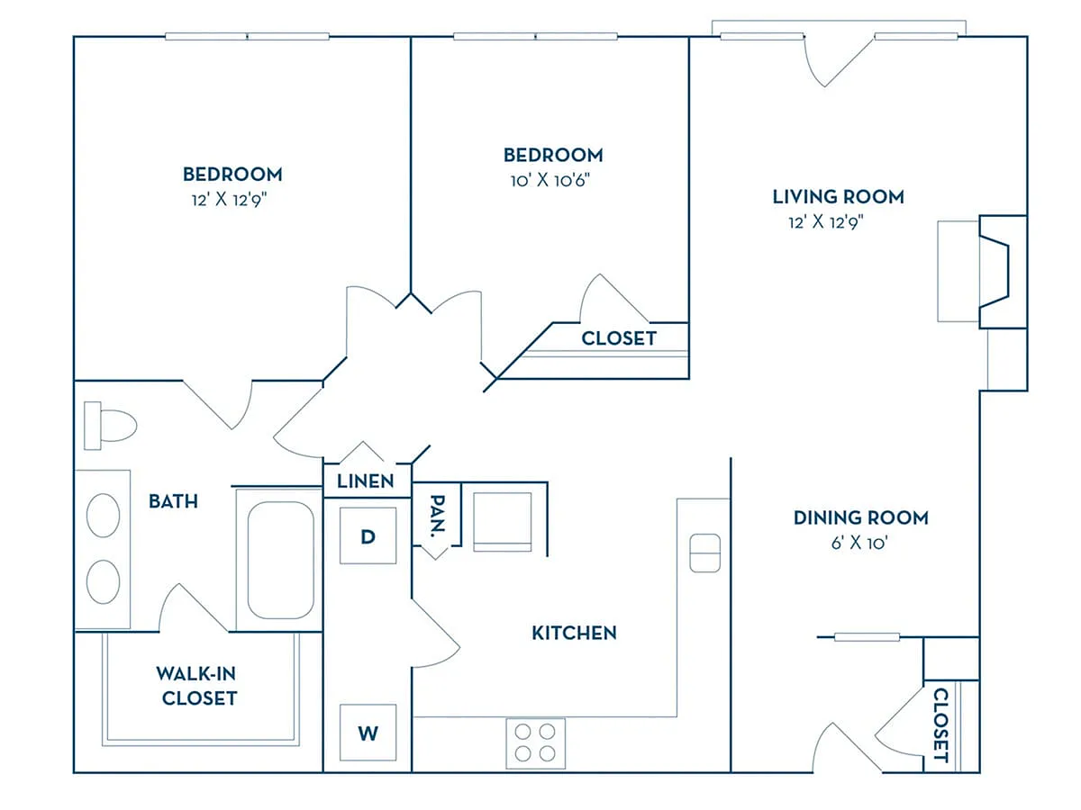 Floor plan B1