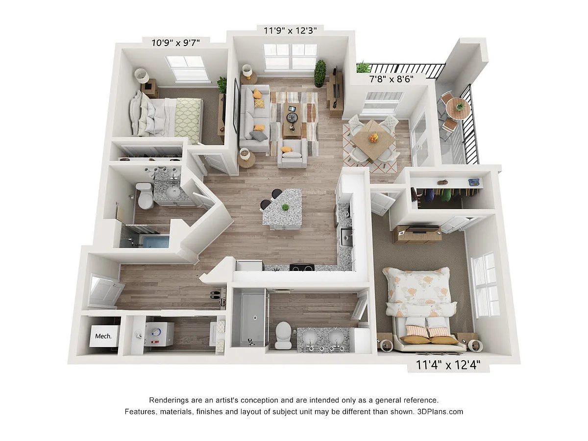 Floor plan Sunray
