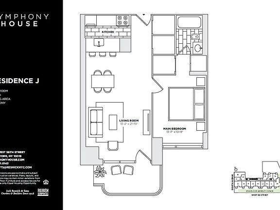 2nd image of 235 W 56th St APT 12J