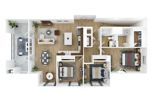 Floor plan 3X2 A