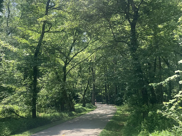 Barrington Farms provides direct access to the Big Creek Greenway trailhead, 13 miles of paved pedestrian and bike trails.