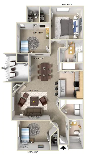 Floor plan C1