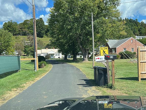 Photo Azalea St Bakersville. Dead end Street.
