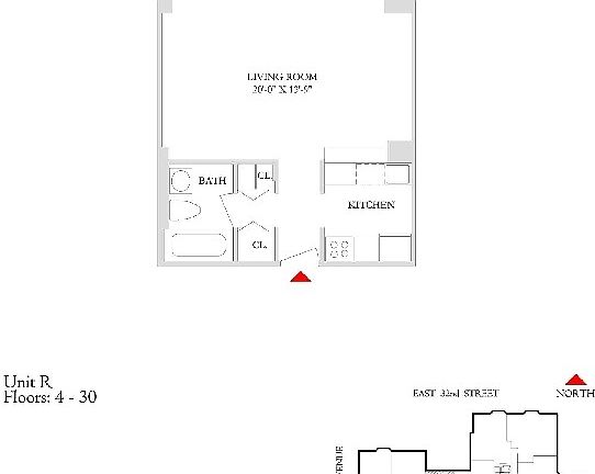 2nd image of 151-155 E 31st St #E4r