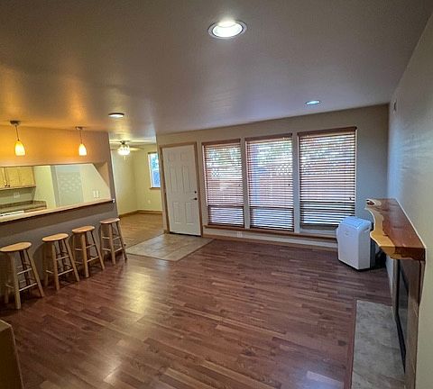 Living room & dining room