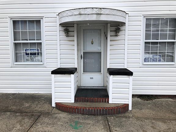 Front door of 133, ground floor unit.