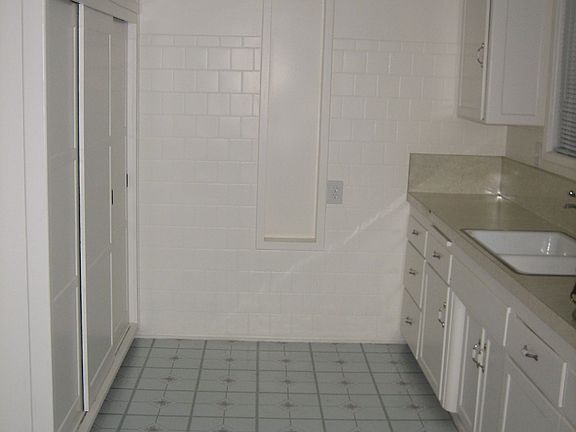 view of kitchen from laundry room
