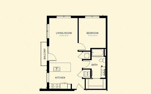 Floor plan A1