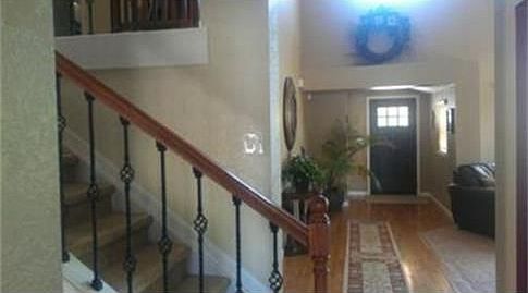 Hardwood floor on main level