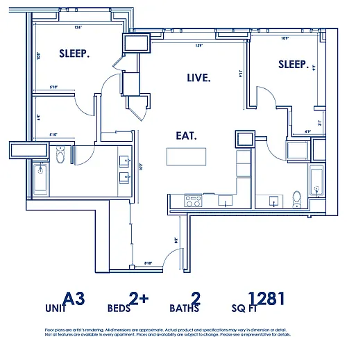 Floor plan A3