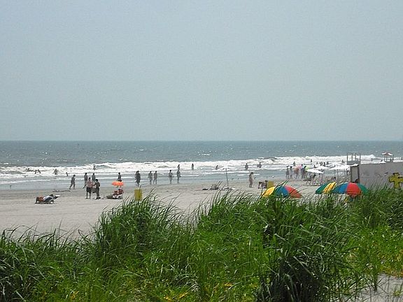 Beach at Texas Ave.