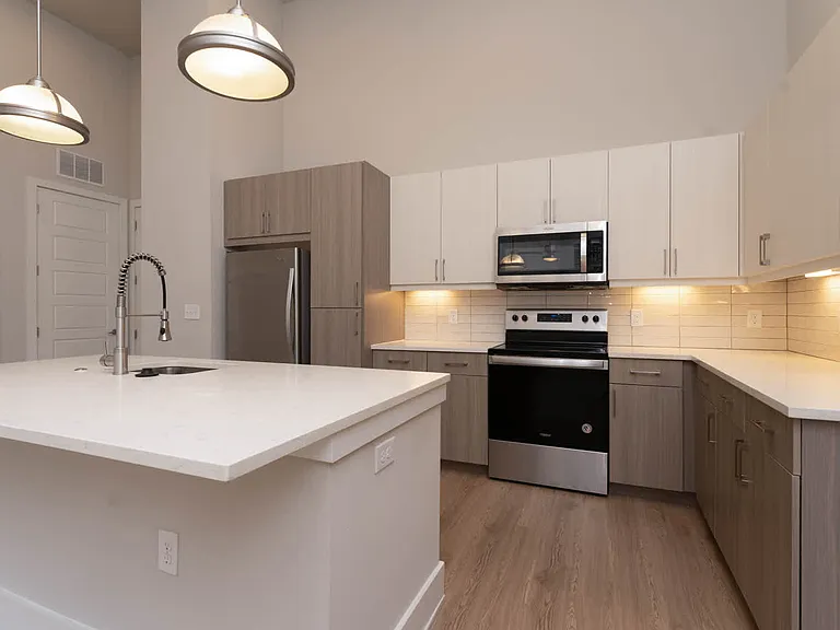 Kitchen with Stainless Steel Appliances