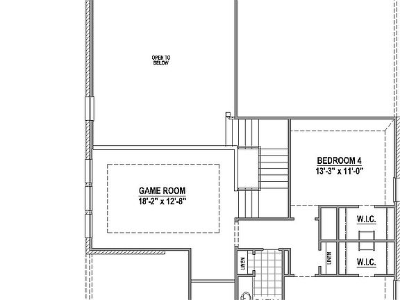 Plan 1566 2nd Floor