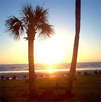 Sunset in New Smyrna Beach Fl