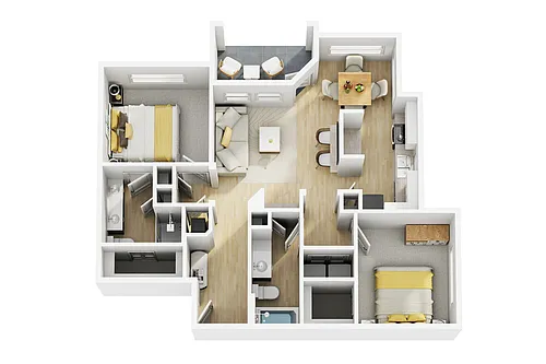 Floor plan B4-Essential Living