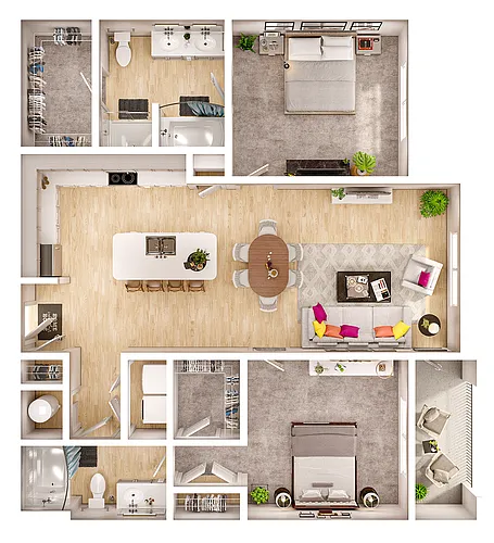 Floor plan B2C