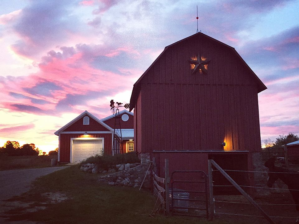 Horse barn and pole barn 