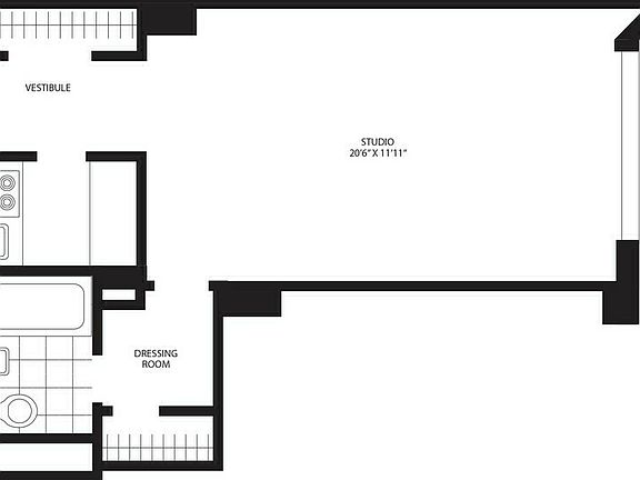2nd image of 35 Park Ave APT 4D