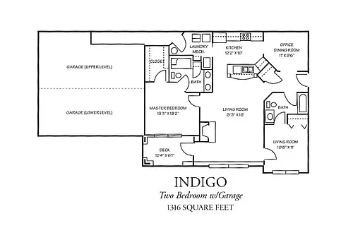 Floor plan Indigo